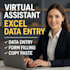 your reliable virtual assistant for excel data entry and form filling tasks