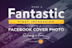 create a professional facebook cover