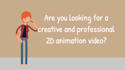 create a 2d animation video