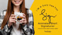 animate your initials in almost gary vee signature style