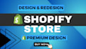 create a branded shopify store or shopify website design