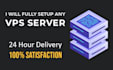 setup vps server, install cpanel, fix the problems,dns