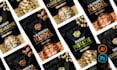 do mylar bag, product packaging design, pouch design, label