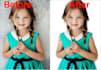 professionally remove background from 20 images within 2 hrs