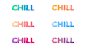 design bubble text effect with gradation