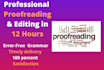 provide expert level proofreading with grammar in english