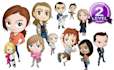 create chibi cartoon 100 percent satisfaction rate