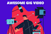 create awesome fiverr gig video to promote your gig