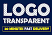 vectorise,revamp,redo,recreate,resize logo, image,make transparent png