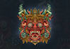 design detailed illustration for tshirt,poster,cover band