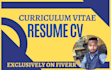 write your professional resume, cv and cover letter