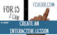 create an interactive learning image program