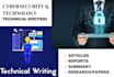 be your ghostwriter for cybersecurity articles and blogs