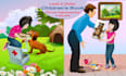 create cute children book illustration in any style