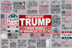 do trump tshirt svg bundle