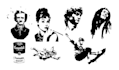 create your image a clear stencil or silhouette