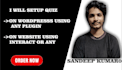 create and setup quiz on your website