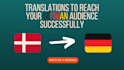 translate a text from danish to german