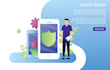 build you a single landing page using the divi theme