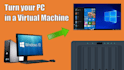 convert physical windows server into hyperv virtual machine