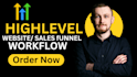 be your gohighlevel expert for website and sales funnel automation