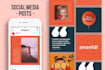 design your social media posts