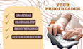 do editing and proofreading of your papers