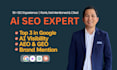 be your SEO, GEO, and aeo expert for google and ai search