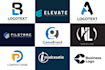 do your minimalist modern logo design