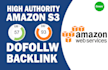 do high authority dofollow backlinks from amazon AWS s3