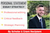 professionally edit your personal statement for university and scholarship