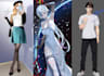 draw a visual novel anime character