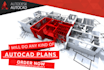 draw any kinds of plan in autocad 2d and 3d