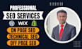 do on page SEO, off page and technical optimization for wordpress website