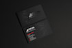 professional uv gloss business and visiting card design