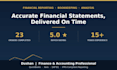 prepare and analyze financial statements
