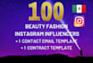 give you 100 mexican influencer