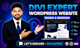build, design, redesing, develop, or customize your wordpress website divi theme