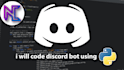 code discord bot using python