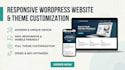 create responsive wordpress website and theme customization