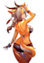 draw a cute furry oc, fursona or anthro character