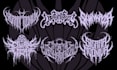 make a professional deathmetal or rock band logo