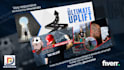 design a professional facebook ad banner and cover