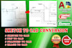 convert sketch to cad