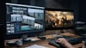 do professional cinematic video editing for youtube