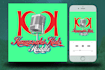 draw astonishing podcast logo design with cover art