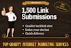 do website submission to 1500 backlink building