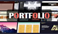 créer pour vous un portfolio ou un site vitrine