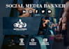 design youtube banner, web banner, facebook cover