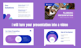 create powerpoint presentation and animated video
